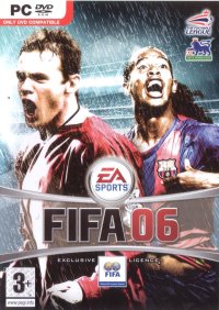 FIFA 06 Playstation 2 US box art
